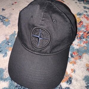 Stone Island Black Cap